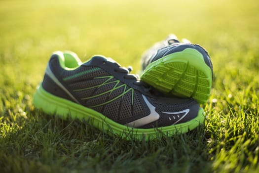 Runner shoes, Healthy lifestyle, training concept