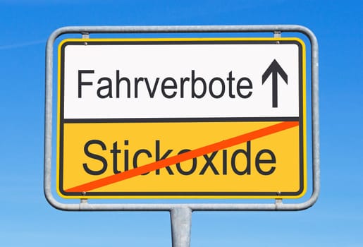 Driving bans instead of nitrogen oxides
