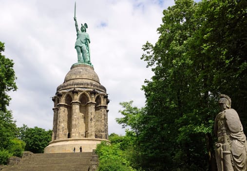 Hermann's monument in the Teutoburg Forest