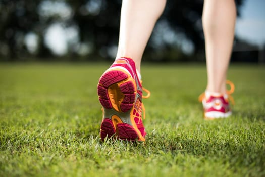 Runner Training woman and healthy lifestyle