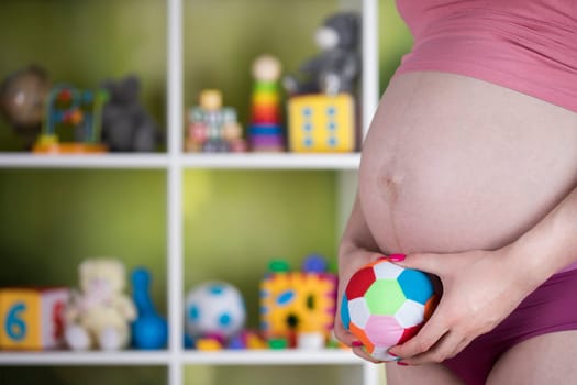Beautiful Pregnant Woman belly