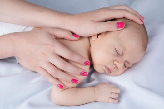 Hand Mom And Baby
