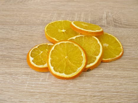 Dried orange slices
