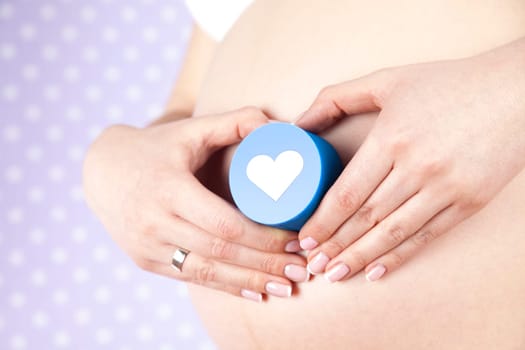 Beautiful Pregnant Woman belly