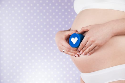 Beautiful Pregnant Woman belly