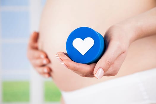 Beautiful Pregnant Woman belly