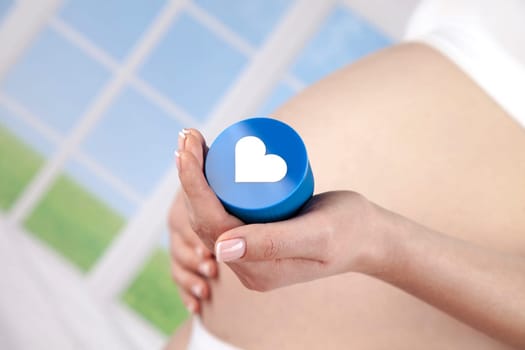 Beautiful Pregnant Woman belly