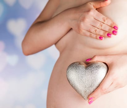Beautiful Pregnant Woman belly