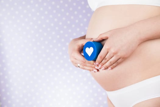 Beautiful Pregnant Woman belly