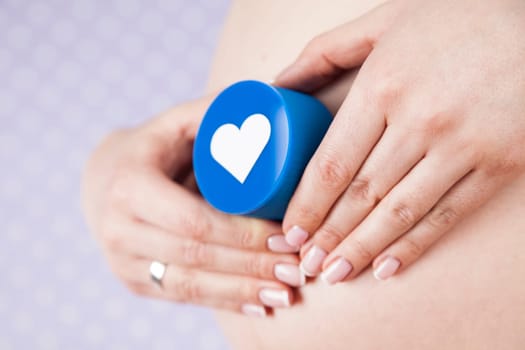 Beautiful Pregnant Woman belly
