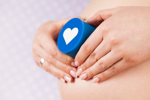 Beautiful Pregnant Woman belly