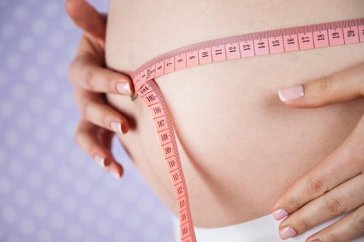 Heart, Beautiful Pregnant Woman belly