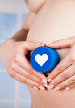 Beautiful Pregnant Woman belly