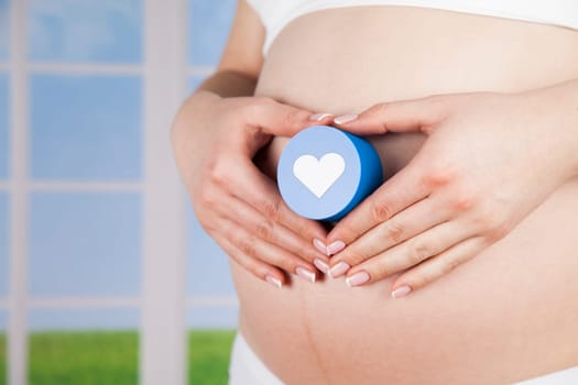 Beautiful Pregnant Woman belly