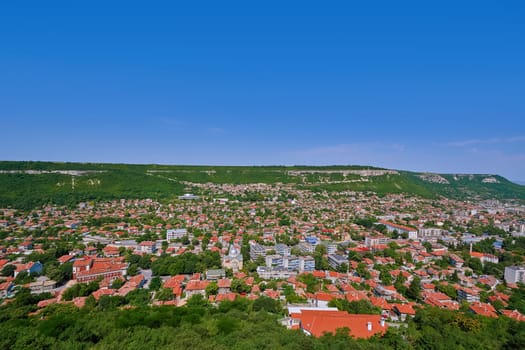 View of Provadia from the Ovech Fortress