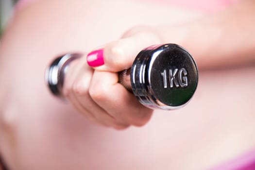 Pregnancy, healthy food and people concept