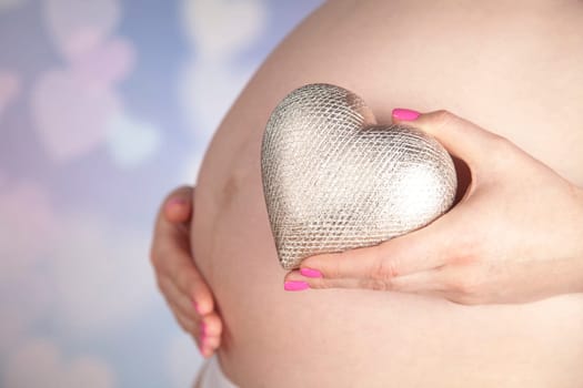 Beautiful Pregnant Woman belly