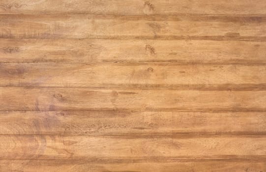 Brown planked rubber wood wall texture background