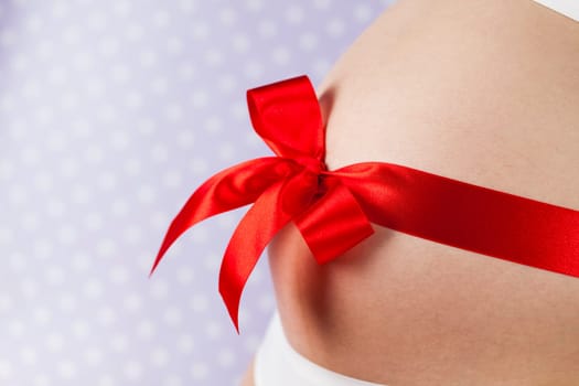 Beautiful Pregnant Woman belly