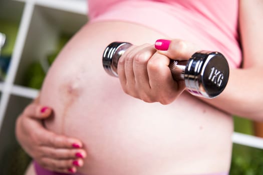 Pregnancy, healthy food and people concept