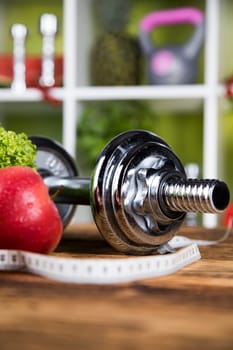 Healthy lifestyle concept, vitamins