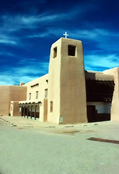 Church El Christo Rey in New Mexico
