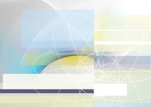 abstract lines raster concept development