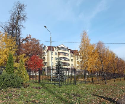 High rise buildings in the city of Moscow