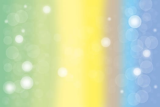 Abstract background bokeh texture with soft pastel colors and white light circle.