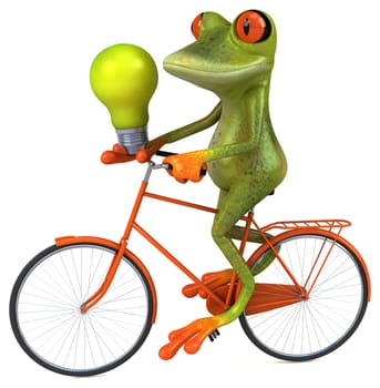 Fun frog