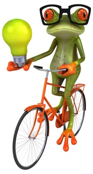 Fun frog