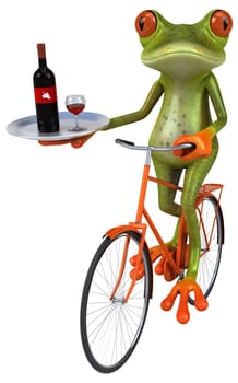 Fun frog