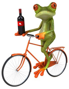 Fun frog