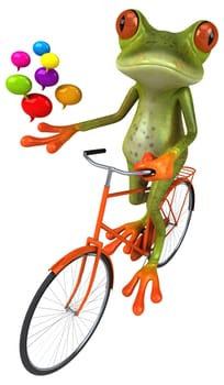 Fun frog