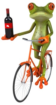 Fun frog