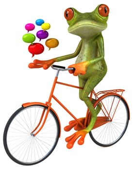 Fun frog