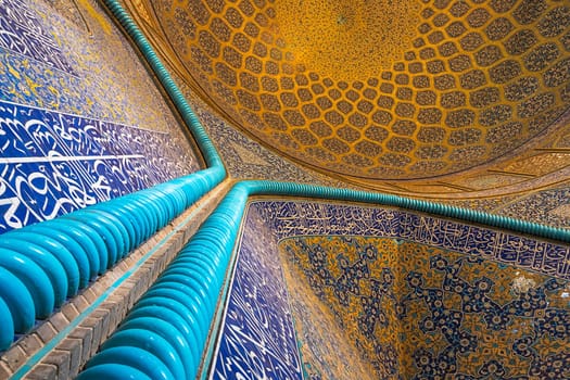 Sheikh Lotfollah Mosque is one of the architectural masterpieces of Iranian architecture that was built during the Safavid Empire. Property release is not needed for this public place.