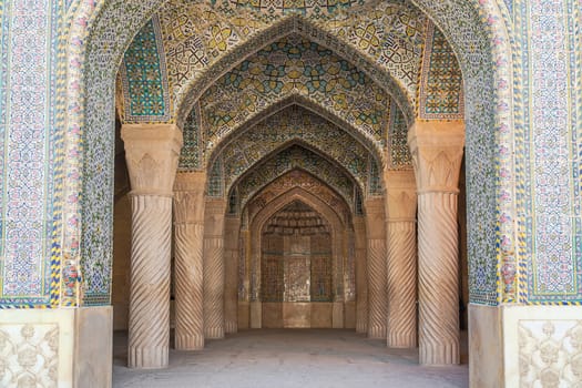 The Vakil Mosque is a mosque in Shiraz. This mosque was built between 1751 and 1773. Vakil means regent, which was the title used by Karim Khan, the founder of Zand Dynasty. Property release is not needed for this public place.