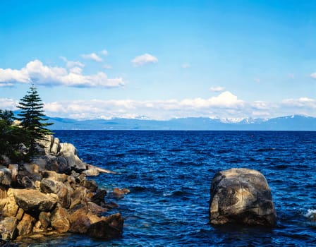 Lake Tahoe in California