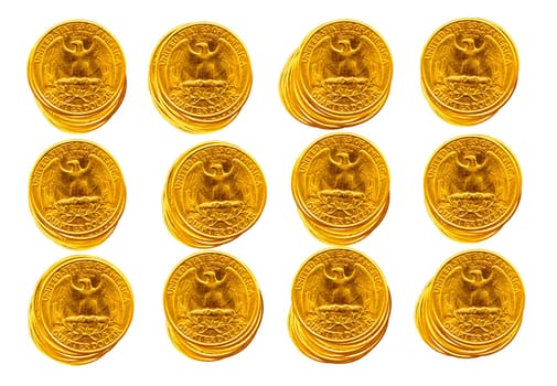 conceptual background image of us currency