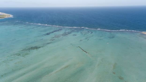 Bonaire island Caribbean sea coast lagoon