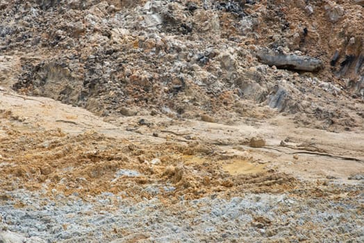 Sand quarry in south east Asia.