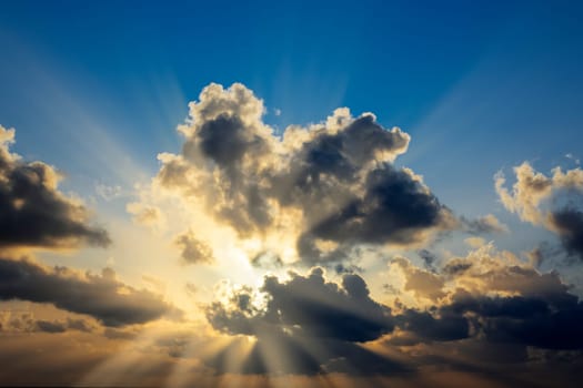 an image of sunset clouds