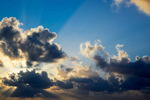 an image of sunset clouds