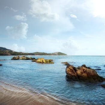 an image of a beautiful beach