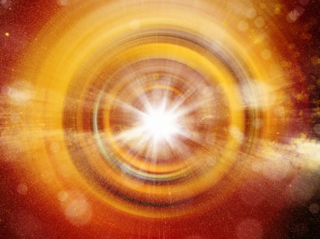 conceptual background image of abstract lights and vortex