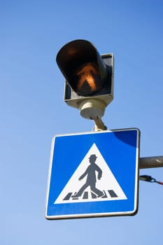 Traffic Sign for pedestrians