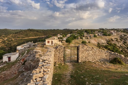 Kastro village, Greece