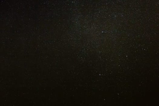 Detail of the night sky