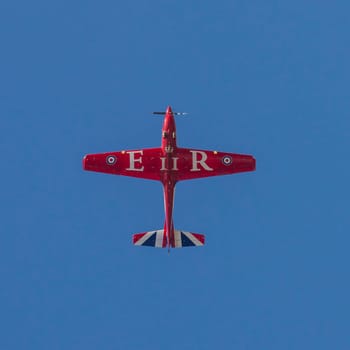LUQA, MALTA - SEP 29 - Shorts Tucano T1 ZF269 Queen's Jubilee during the 20th edition of the Malta International Airshow on 29 September 2012